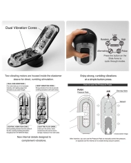 Tenga Flip Zero Electronic Vibration Noir (Strong)