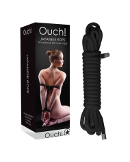 Japanese Silk Rope 10m Black - Ouch
