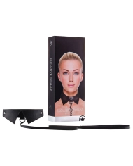 Collier Col BDSM et laisse - Ouch!