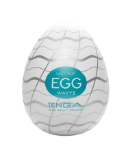 Masturbator Tenga Egg - Wavy II sleeve