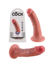 Dildo realistico RealDeal 17.2cm (Flesh) - King Cock