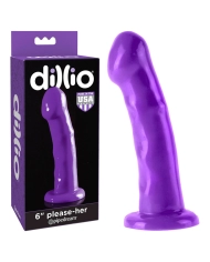 Dildo with suction cup Please Her 16cm (Flesh) - Pipedream