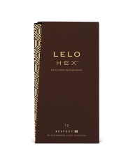 Préservatif LELO HEX Respect XL 12pces.