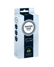 Mister Size Custom Fit Condoms 49mm - 10pc.