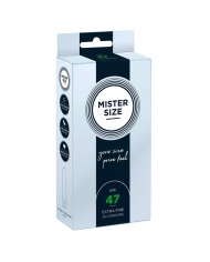 Mister Size Custom Fit Condoms 47mm - 10pc.