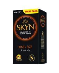 Manix Skyn King Size Large sans latex - 20 préservatifs