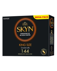 Manix Skyn King Size Large sans latex - 144 préservatifs