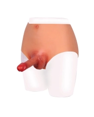 Panties with Realistic Dildo (Medium) - XXDreamsToys