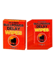 Sexuell verzögernde - Bull Power Delay Wipes - 6x