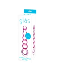 Anal glass beads - Gläs Quintessence Beaded Anal Slider