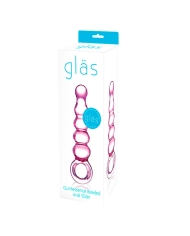 Analplug aus Glas - Gläs Quintessence Beaded Anal Slider
