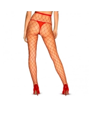 Collant sexy rosso S812 - Obsessive