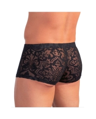 Caleçon Sexy noir Boxer avec motif tribal - Svenjoyment