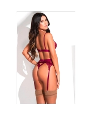 Ensemble de lingerie sexy 8221 (Bordeaux) - Mapalé