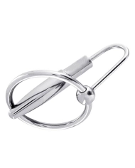 Plug urétral avec anneau de gland 25mm - Rimba