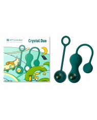 Vernetzte Liebeskugeln Crystal Duo - Magic Motion