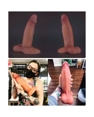 Dildo ultra realistico RealCock Bruce 25cm (Flesh) - Realdoll