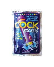 Caramelle schioccanti per il sesso orale (Uva) - Caramelle stampate Cock Rockets