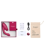 Womanizer Duo 2 (Bordeaux) - Clitoral & G Spot Vibrator