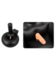 Coussin gonflable avec vibromasseur - Vibrating Lust Thruster