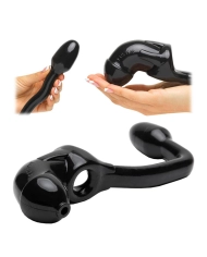 Chastity cage with anal plug Tailpipe - Oxballs