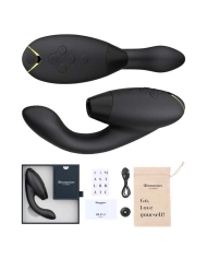 Womanizer Duo 2 (Nero) - Stimolatore clitorideo & Punto G