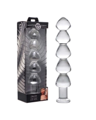 Chapelet anal en verre Drops - Master Series