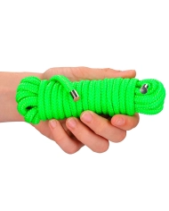 Japanese BDSM Rope phosphorescent 5m - Ouch