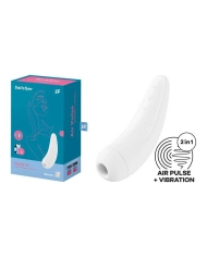 Satisfyer Curvy 2 (Blanc) - Stimulateur Clitoridien