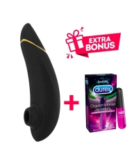 Womanizer Premium 2 (Black) - Clitoral & G Spot Vibrator