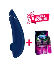 Womanizer Premium 2 (Blue) - Clitoral & G Spot Vibrator