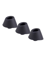 Punte del silicone di ricambio per Womanizer DUO - Nero