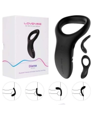 Cockring vibrante collegato - Lovense Diamo