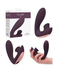 Stimulateur clitoris & Point G Irresistible Desirable (Violet) - Shots Toys