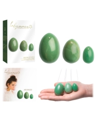 Yoni-Eier aus Stein (Jade) - La Gemmes