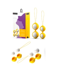 Geisha balls Bfit Classic 4 pieces (Yellow) - B Swish