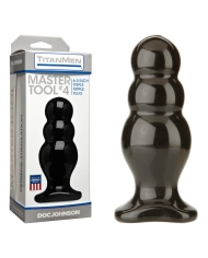 Plug anal en silicone TitanMen Master Tool No 4 - Doc Johnson