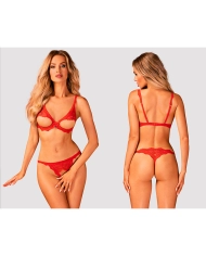 Sexy Dessous Bergamore (Rot) - Obsessive