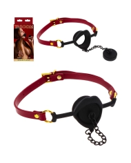 Ball Gag en silicone avec bouchon - Taboom