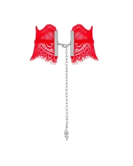 Collier Chocker Bergamore (Rouge) - Obsessive
