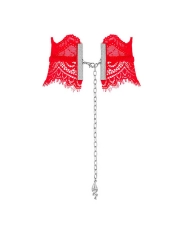 Collier Chocker Bergamore (Rouge) - Obsessionnel