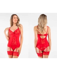 Sexy Intimo Marzia (Rosso) - Besired