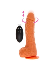 Vibromasseur réaliste rotatif & va-et-vient Get Real Naked - ToyJoy