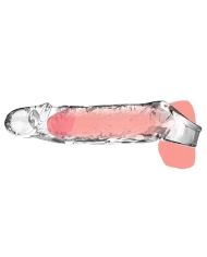 Guaina per ingrandire il pene Get Real X-Large (Clear) - ToyJoy