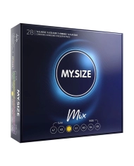 Preservativi My Size Mix 53mm - 28pc