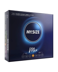 My Size Mix Kondome 57mm - 28pc