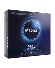 My Size Mix condoms 57mm - 28pc.