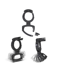 Anneau de contrainte pour testicules (pour cage Mystim Pubic Enemy) - Mystim