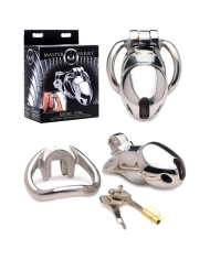 Cage de chasteté métallique Rikers - Master Series