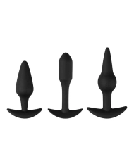 Set de plugs anaux Pleasure Kit (3 plugs anaux) - EasyToys